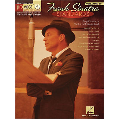 Hal Leonard Frank Sinatra Standards - Pro Vocal Series Volume 20 Book/CD