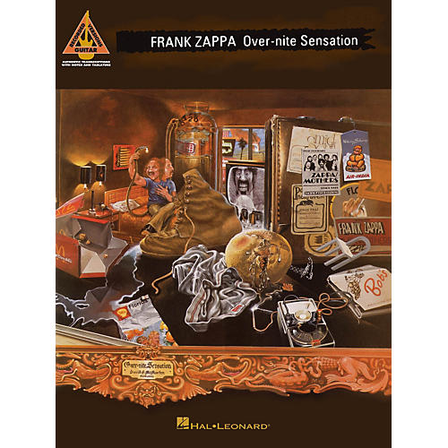 Hal Leonard Frank Zappa - Over-Nite Sensation Guitar Tab Songbook