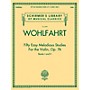 G. Schirmer Franz Wohlfahrt - Fifty Easy Melodious Studies for the Violin, Op. 74, Books 1 and 2 String Method