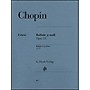 G. Henle Verlag Frdric Chopin - Ballade in G minor Op. 23 for Piano