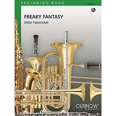 Curnow Music Freaky Fantasy (Grade 0.5 - Score and Parts) Concert Band Level 1/2 Composed by Mike Hannickel