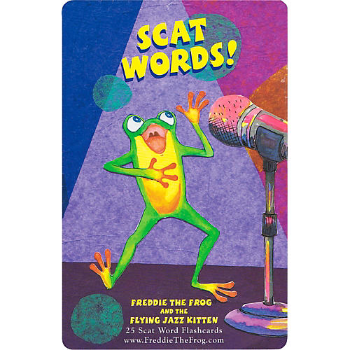 Freddie The Frog And The Flying Jazz Kitten Scat Word Flashcard Set