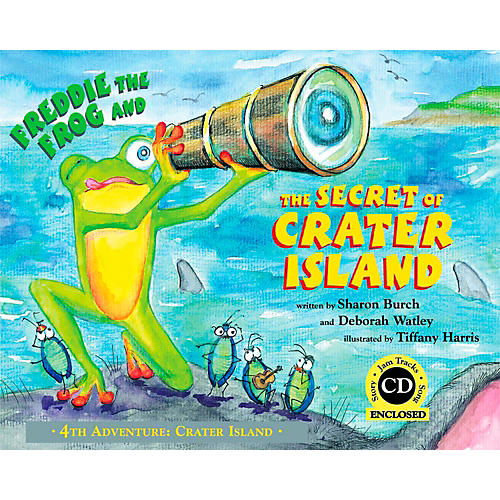 Freddie The Frog and The Secret Of Crater Island (Book/CD)
