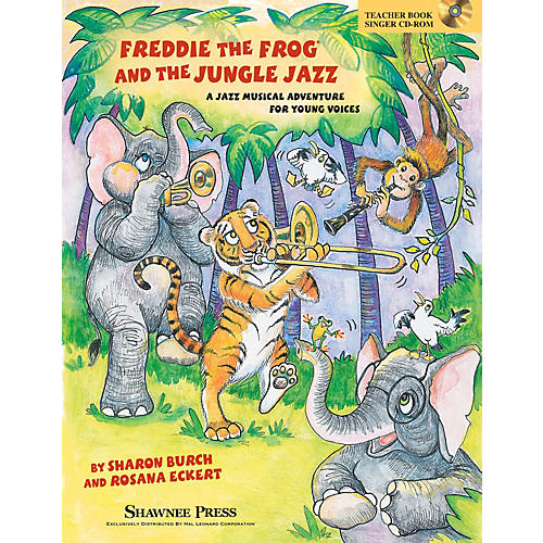 Shawnee Press Freddie the Frog and the Jungle Jazz (A Musical Jazz Adventure for Young Voices) PREV CD by Sharon Burch