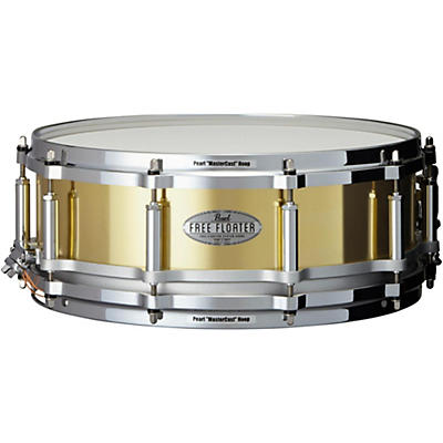Pearl Free Floating Brass Snare Drum