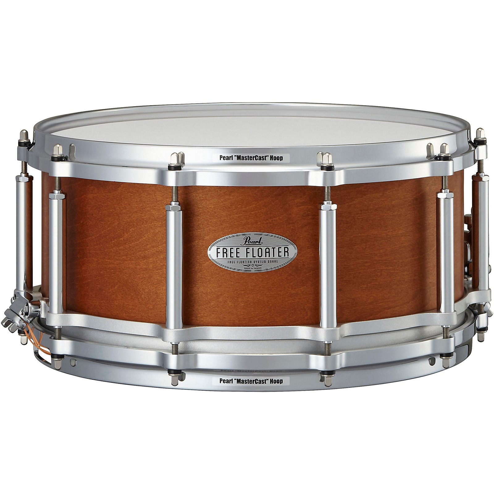 Pearl Free Floating Mahogany/Maple Snare Drum 14 x 6.5 in. Musician's