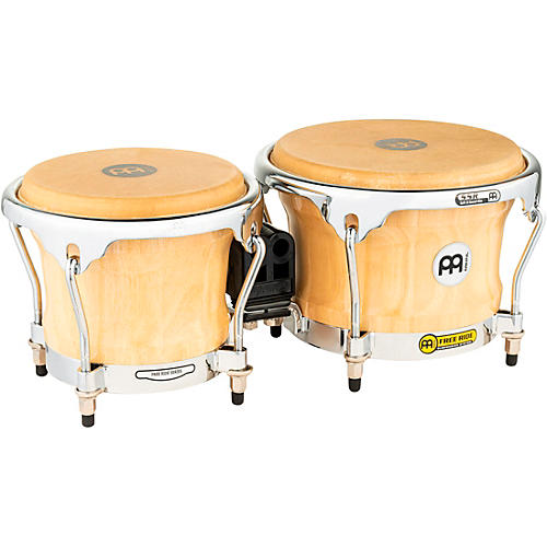 MEINL Free Ride Series FWB400 Wood Bongos 8.5 x 7 in. Natural