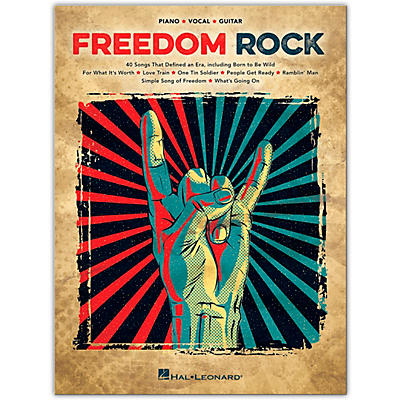 Hal Leonard Freedom Rock - Piano/Vocal/Guitar Songbook