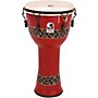 Toca Freestlyle Mechanically Tuned Djembe With Extended Rim 12 in. Bali Red