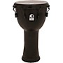Toca Freestlyle Mechanically Tuned Djembe With Extended Rim 12 in. Black Mamba