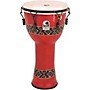 Open-Box Toca Freestlyle Mechanically Tuned Djembe With Extended Rim Condition 1 - Mint 9 in. Bali Red