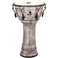 Toca Freestyle Antique-Finish Djembe 12 in. Silver10 in. Silver