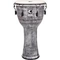 Toca Freestyle Antique-Finish Djembe 10 in. Silver12 in. Silver