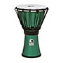 Toca Freestyle ColorSound Djembe Metallic Green 7 in.