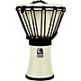 Toca Freestyle Colorsound Djembe 7 in. Metallic White