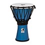 Toca Freestyle Colorsound Djembe Metallic Blue 7 in.