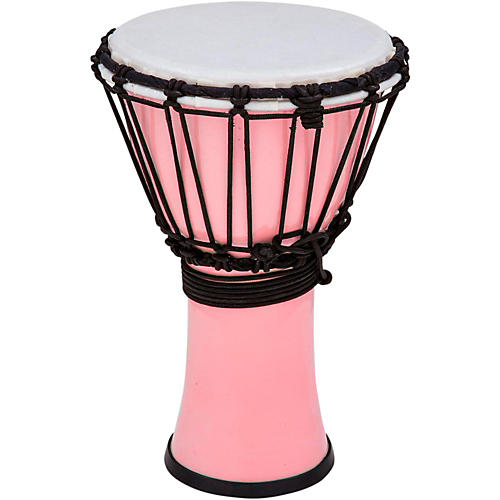 Toca Freestyle Colorsound Djembe Pastel Pink 7 in.