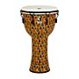 Toca Freestyle Djembe - Kente Cloth Mechanically Tuned 14 in.