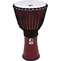 Toca Freestyle II Rope-Tuned Djembe 12 in. Deep Red10 in. Deep Red