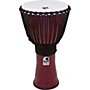 Toca Freestyle II Rope-Tuned Djembe 12 in. Deep Red