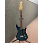 Used Godin Freeway Classic Solid Body Electric Guitar Trans Blue