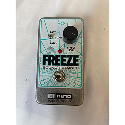 Electro-Harmonix Freeze Sound Retainer Compression Effect Pedal