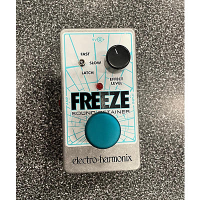 Electro-Harmonix Freeze Sound Retainer Compression Effect Pedal