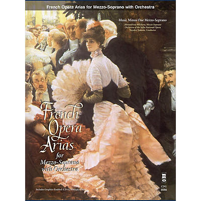Music Minus One French Arias for Mezzo Soprano and Orchestra Music Minus One Series Softcover with CD  by Various