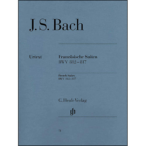 French Suites BWV 812-817 By Bach / Steglich