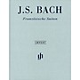 G. Henle Verlag French Suites BWV 812-817 Revised Edition Clothbound Henle Music Hardcover by Bach Edited by Scheideler