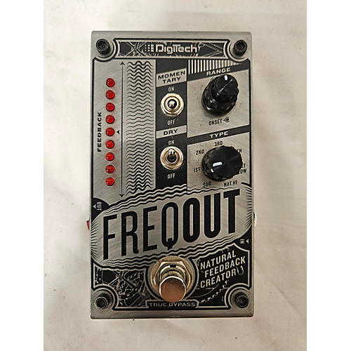 DigiTech FreqOut Frequency Dynamic Feedback Generator Effect Pedal