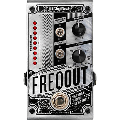 DigiTech FreqOut Frequency Natural Feedback Creator Guitar Effects Pedal