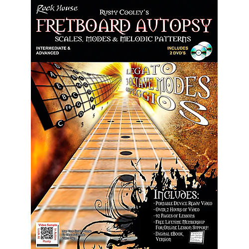 Rock House Fretboard Autopsy Book/2-DVD Set