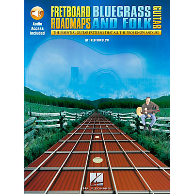 Hal Leonard Fretboard Roadmaps - Bluegrass and Folk Guitar (Book/CD)