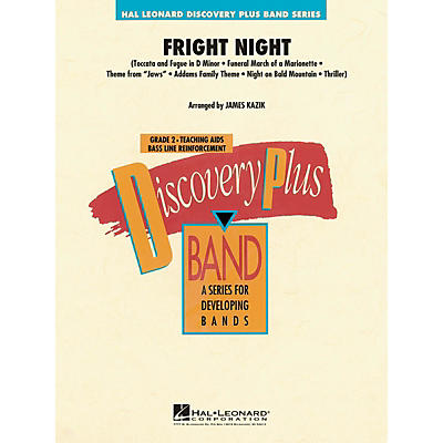 Hal Leonard Fright Night - Discovery Plus Band Level 2 arranged by James Kazik