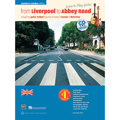 From Liverpool to Abbey Road Standard Notation Edition Book & CD