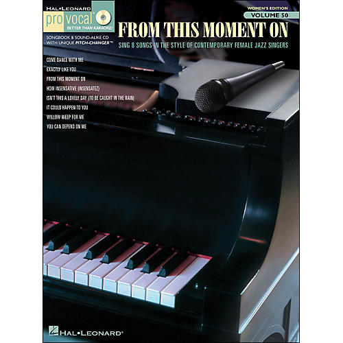 From This Moment On - Pro Vocal Songbook Women's Edition Volume 50 Book/CD