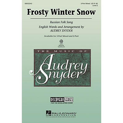 Hal Leonard Frosty Winter Snow (Russian Folk Song) Discovery Level 2 2-Part Arranged by Audrey Snyder