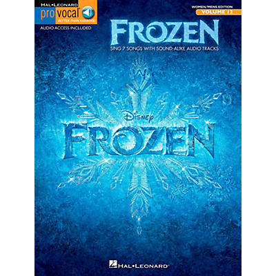 Hal Leonard Frozen - Pro Vocal Songbook & Online Audio For Women/Men Volume 12