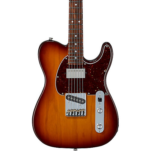 G&L Fullerton Deluxe ASAT Classic Bluesboy Electric Guitar Caribbean Rosewood Fingerboard Old School Tobacco