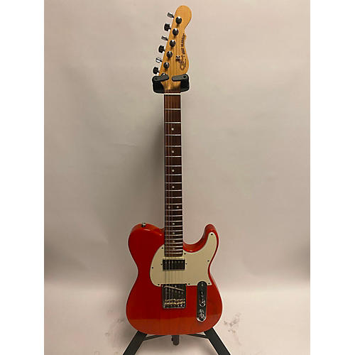 G&L Fullerton Deluxe ASAT Classic Bluesboy Solid Body Electric Guitar Trans Orange