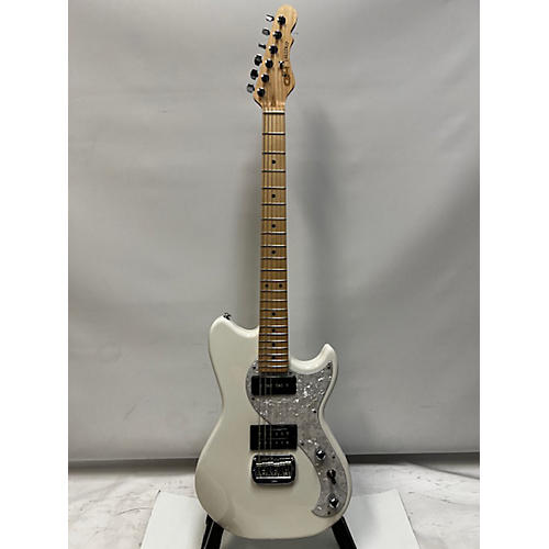G&L Fullerton Deluxe Fallout Solid Body Electric Guitar Alpine White