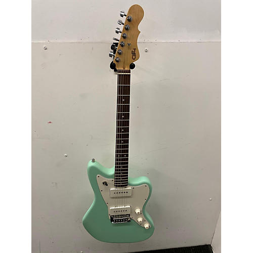G&L Fullerton Deluxe Hollow Body Electric Guitar Surf Green