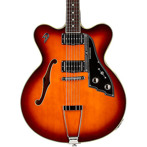 Duesenberg Fullerton Hollow Electric Guitar Vintage Burst