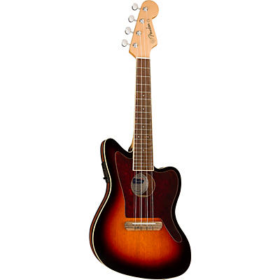 Fender Fullerton Jazzmaster Acoustic-Electric Ukulele -