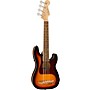 Fender Fullerton Precision Bass Acoustic-Electric Ukulele - 3-Color Sunburst