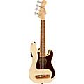 Fender Fullerton Precision Bass Acoustic-Electric Ukulele - Olympic WhiteOlympic White