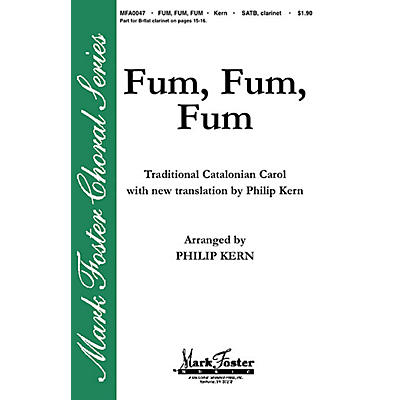 Shawnee Press Fum, Fum, Fum SATB arranged by Philip Kern