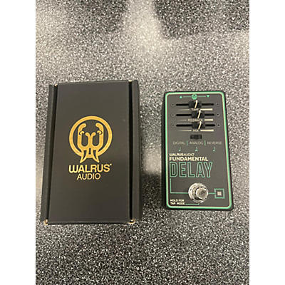 Walrus Audio Fundamental Delay Effect Pedal