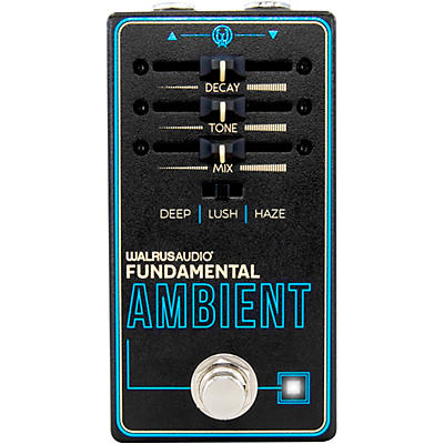 Walrus Audio Fundamental Series Ambient Reverb Effects Pedal -